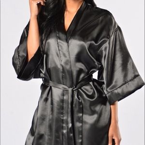 FashionNova Silk Robe